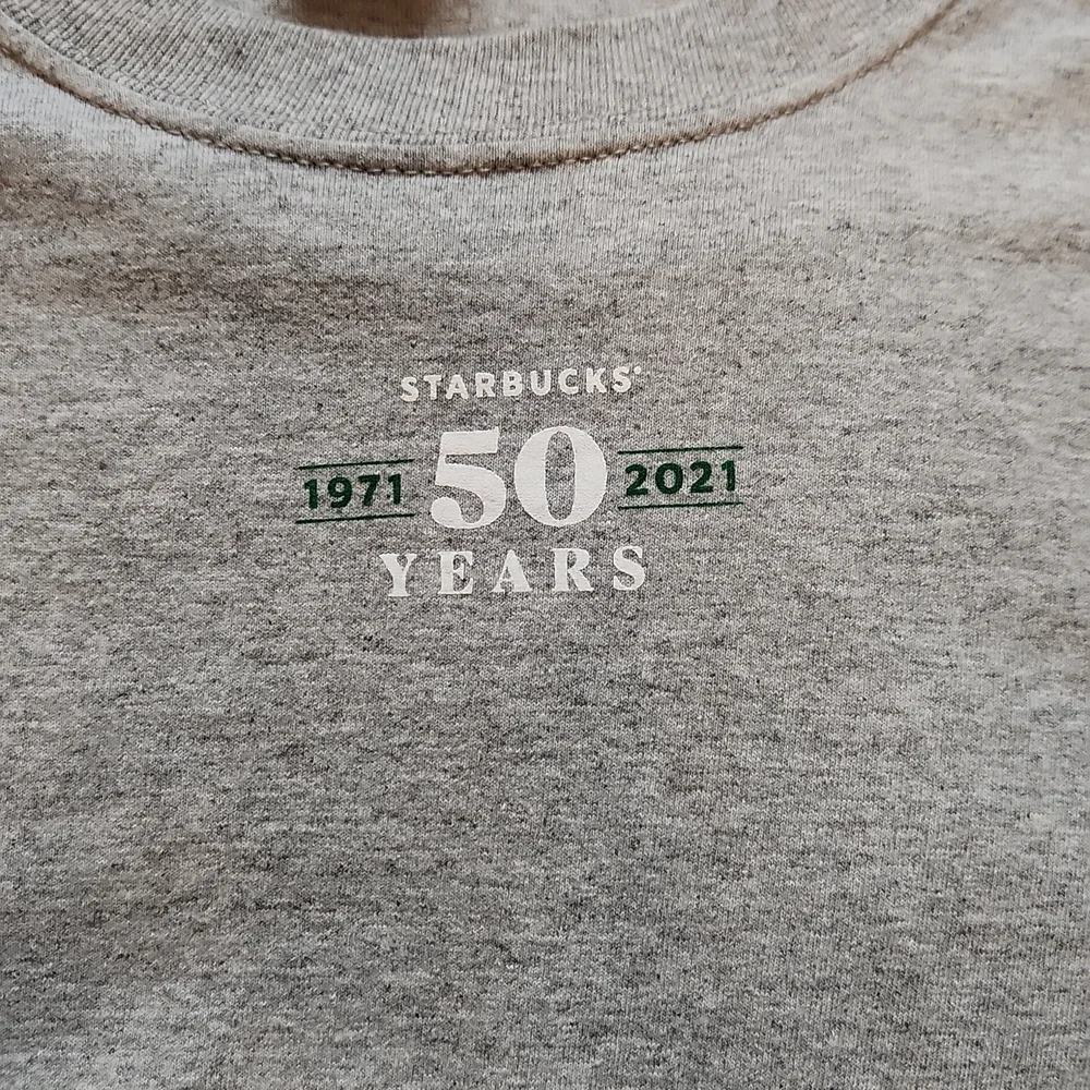 Starbucks 50th Anniversary tshirt - Picture 1 of 4